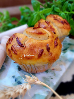 عکسی از دستور نان کشمش و بادام (بدون فر با آرد بربری)