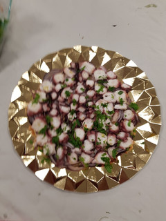 Una foto de Mi carpaccio de pulpo