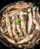 Cá cơm than kho tiêu😋(