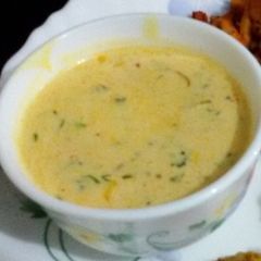 A picture of Moru Curry (Kerala Style Seasoned Buttermilk).