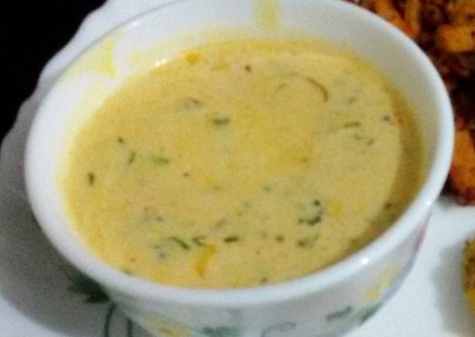 Step-by-Step Guide to Prepare Homemade Moru Curry (Kerala Style Seasoned Buttermilk)