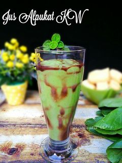 Foto resep Jus alpukat kw