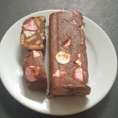 A picture of Milk Chocolate Fridge Cake.