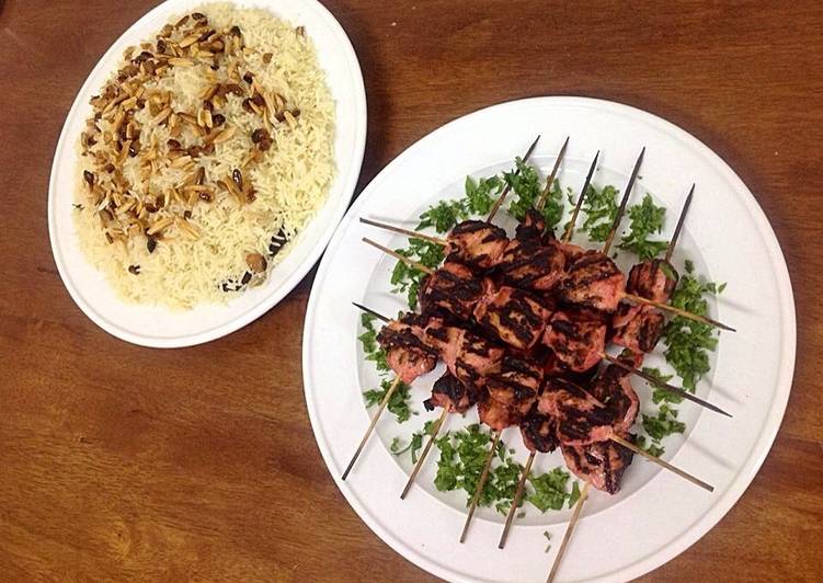 طريقة عمل دجاج تندوري مع الأرز