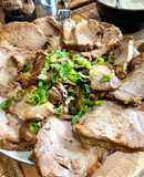 Japanese chashu pork with low fat