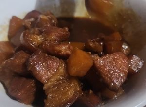Foto resep Babi kecap dan kentang simple