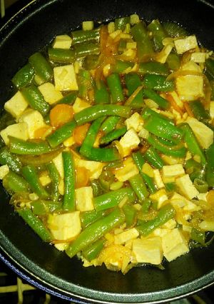Foto resep Buncis Asam Manis