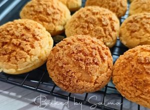 Gambar Choux au Craquelin (Crispy cream puff)