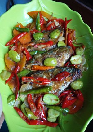 Foto resep Tumis peda petai