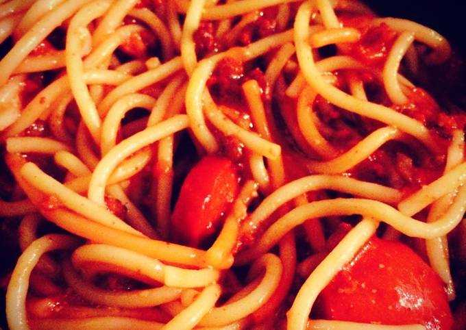 Simple Way to Prepare Homemade Filipino Sweet Spaghetti