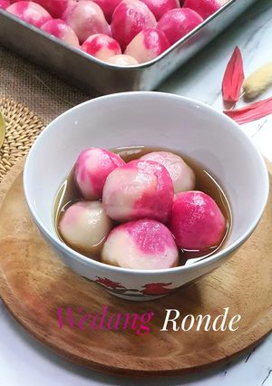 Foto resep Wedang Ronde Merah Putih ❤️🇮🇩🤍