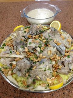 صورة لوصفة طريقة عمل منسف اردني