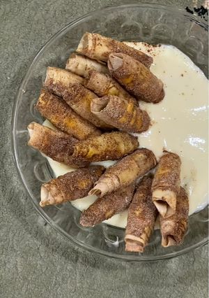 صورة لوصفة اصابع زينب بالقرفه🤍