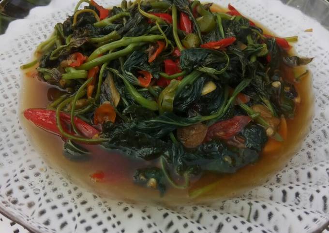 Ternyata begini lho! Bagaimana cara membuat Tumis daun ubi dijamin nikmat