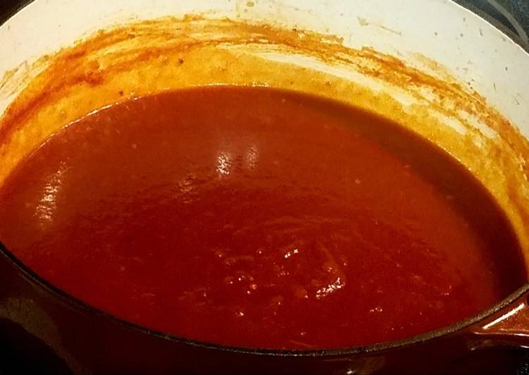 Recipe of Speedy Spicy Apple BBQ Sauce