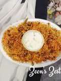 Lobia and Chicken Pulao