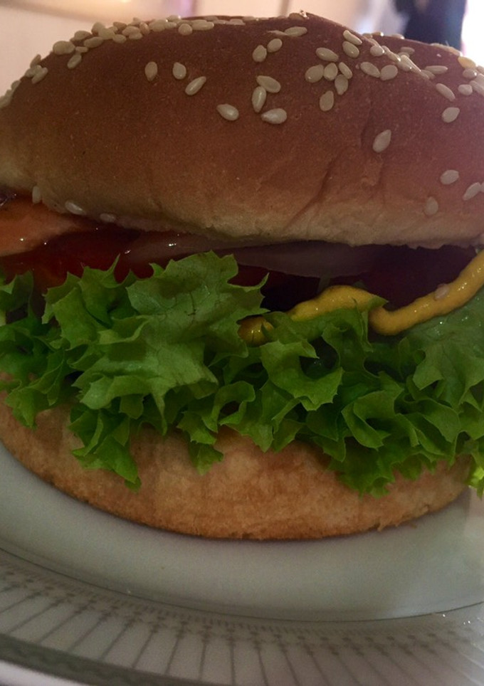 Una foto de Hamburguesa de arrachera (súper fácil)