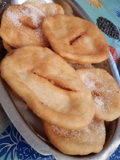 Una foto de Torta fritas sin grasa