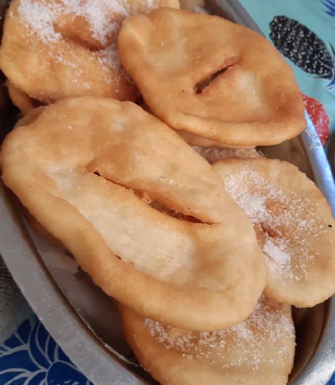 Una foto de Torta fritas sin grasa