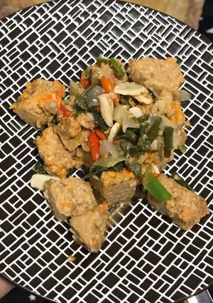 Foto resep Tumis oncom pedas