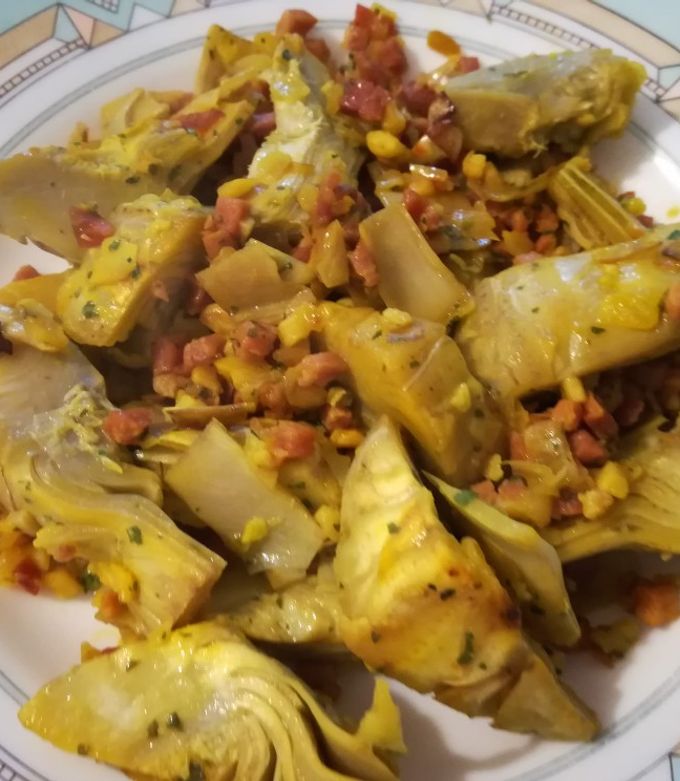 Foto principal de Alcachofas congeladas con jamón