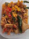 Ayam jagung bumbu uleg
