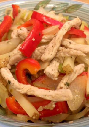 A picture of Pork & Vegetable Stir-fry.