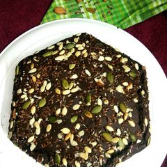 A picture of Protein seeds and nuts cake.