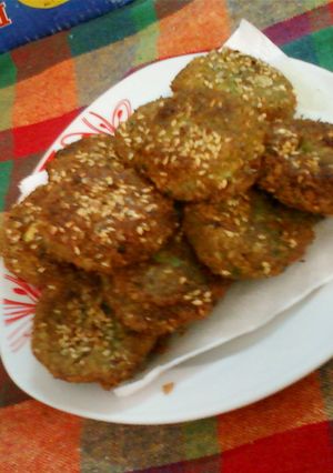 صورة لوصفة طريقة عمل الطعمية المصرية