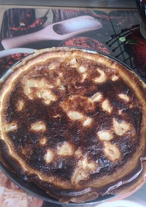 Une photo de Tarte poire chocolat