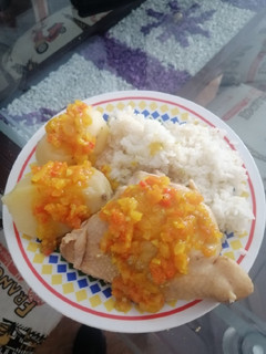 Una foto de Pollo Sudado