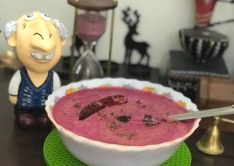 Steps to Prepare Quick Beetroot PachaDi 💁🏻‍♀️ or South Indian Raita: (Kerala Style) 😋