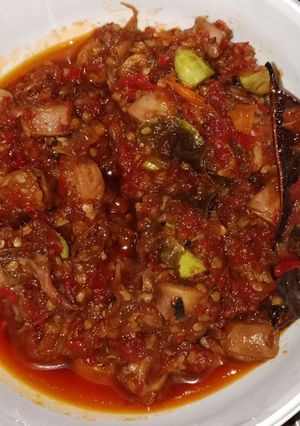 Foto resep Sambal cumi pete