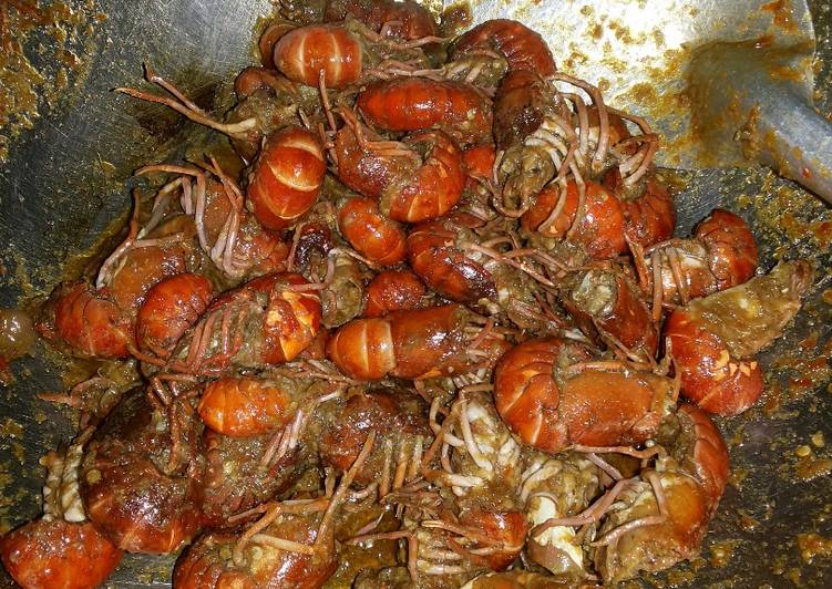 Resep Baby Lobster sambalado, Lezat Sekali
