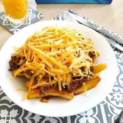 A picture of Homemade Taco Fries.