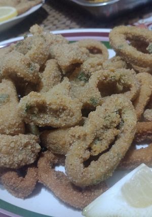 Una foto de Rabas súper tiernas y crocantes! 🦑