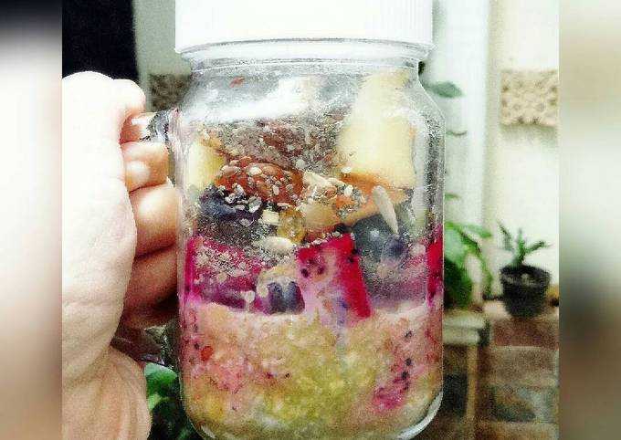 Bagaimana Menyiapkan Overnight Oats Matcha Anti Gagal