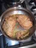 Pechuga de pollo en mantequilla