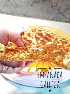 Una foto de Empanada gallega sin horno