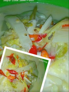 Foto resep Sayur Lodeh Sawi putih