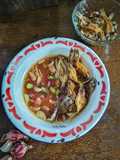 Iwak Karing Saluang Cacapan Asam (ikan asin seluang)