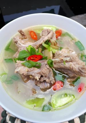 Foto resep Sop iga B2 kuah seger