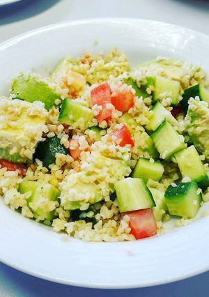 A picture of Bulgar Wheat Salad.
