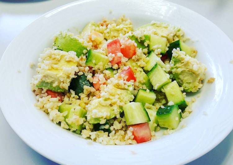 How to Make Delicious Bulgar Wheat Salad