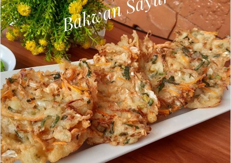 Resep Unik Bakwan Sayur Renyah &amp;amp; Tahan Lama Sedap