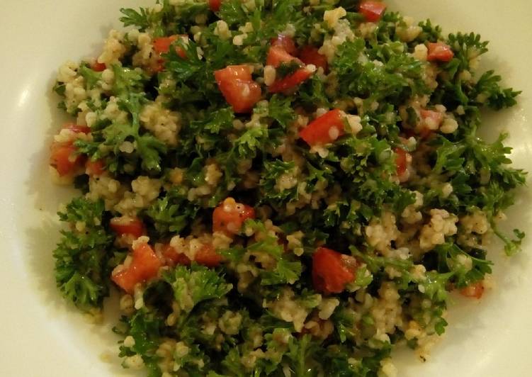 How to Make Speedy Tabbouleh(Salad)#ArabicdishContest
