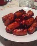 Salchichitas BBQ con dos ingredientes