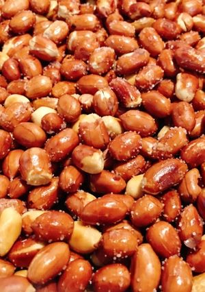 Hình của món Đậu Phộng Rang Muối.