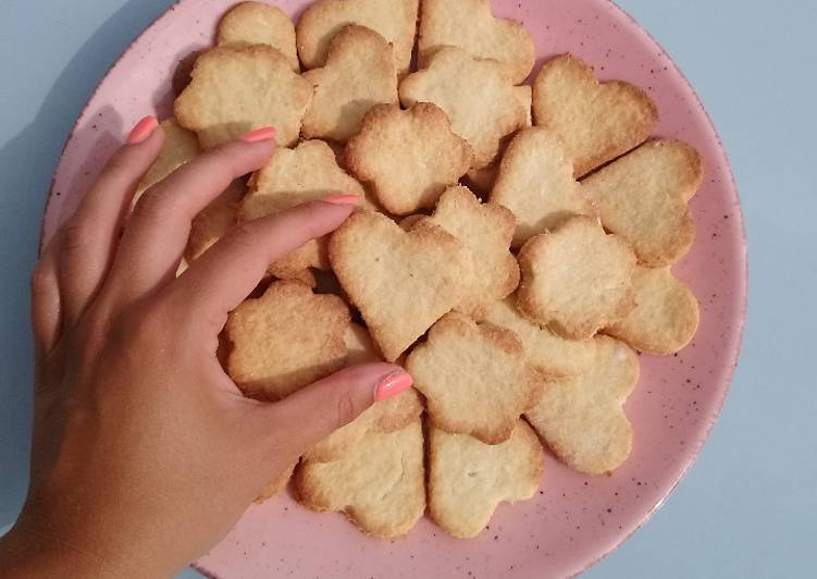 Créer des étapes Sablés à la noix de coco Délicieux garanti