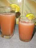 Watermelon orange lemonade